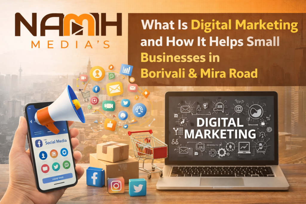 What Is Digital Marketing and How It Helps Small Businesses in Borivali & Mira Road